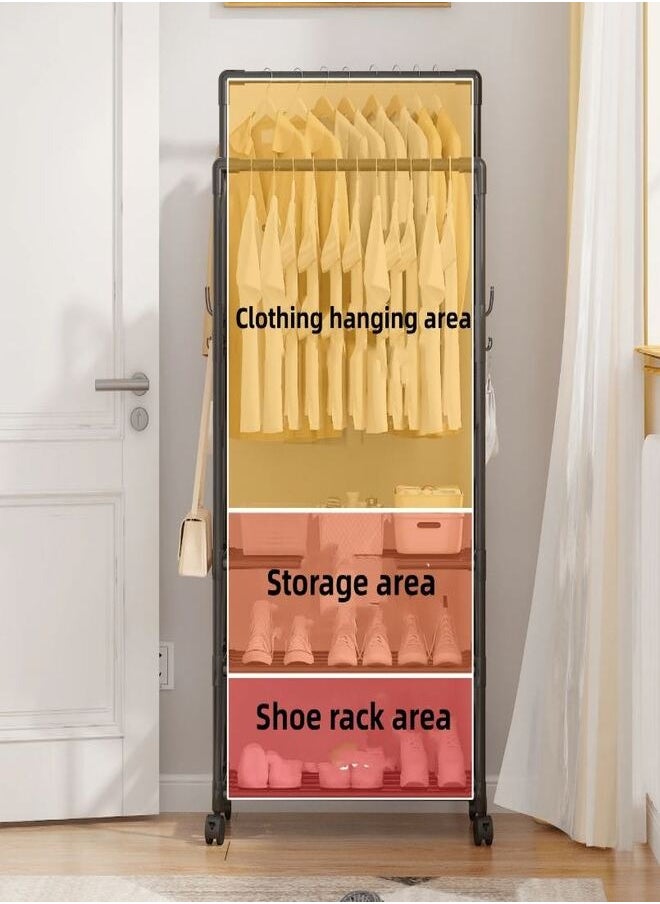 ZEESQUARE Clothes Drying Stand Space Saving Laundry Rack Durable Drying Rack Foldable Clothes Dryer for Indoor Outdoor Use  - Image 5
