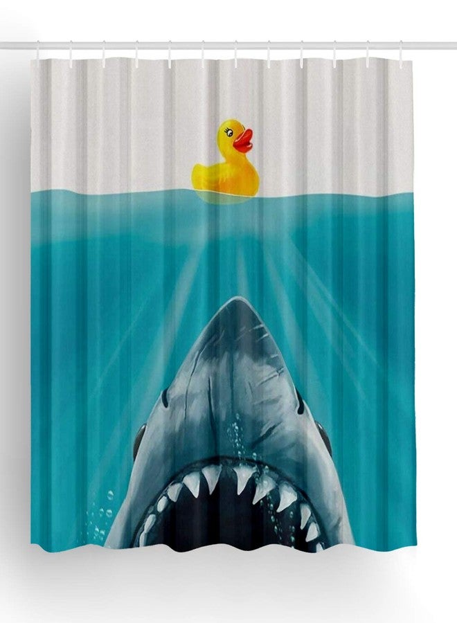 Jagfhhs Save Ducky Custom Shower Curtain Decoration 72 x 72 inch - Image 1