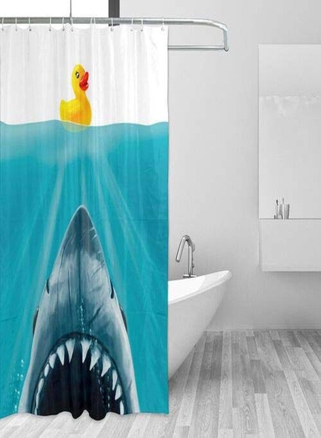 Jagfhhs Save Ducky Custom Shower Curtain Decoration 72 x 72 inch - Image 2