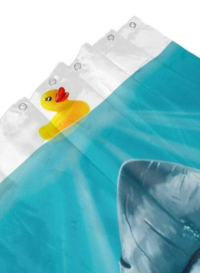 Jagfhhs Save Ducky Custom Shower Curtain Decoration 72 x 72 inch - Image 3