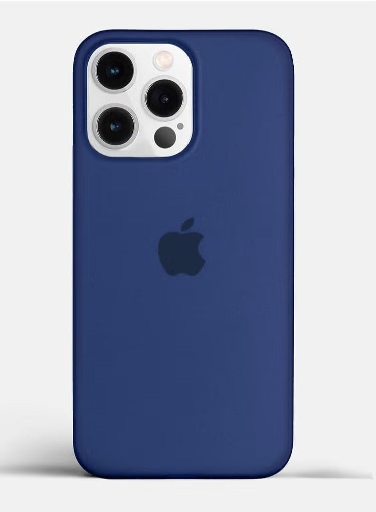 بورتوني جراب iPhone 12 Pro Max من السيليكون السائل ومضاد للخدش ومضاد لبصمات الأصابع وغطاء واقٍ ناعم حريري الملمس ومضاد للصدمات لهاتف Apple iPhone 12 Pro Max - Image 1