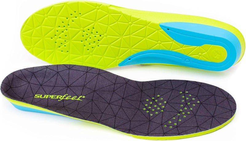 Superfeet FLEXmax - Comfort Foam Cushion Insoles - Emerald - 2.5-5 Men / 4.5-6 Women