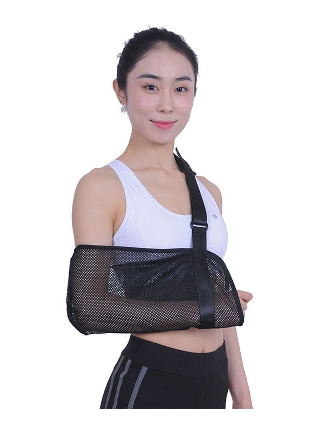 Arm Fracture Fixation Belt and Support Shoulder And Neck Wrist Rest With Breathable Black Mesh