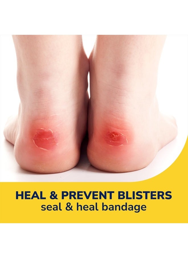 Dr. Scholl's - Blister Cushions Seal & Heal Bandage with Hydrogel Technology, 8 ct // Immediate & All-Day Pain Relief, Thin, Flexible & Nearly Invisible, Moisture-Infused - Image 1