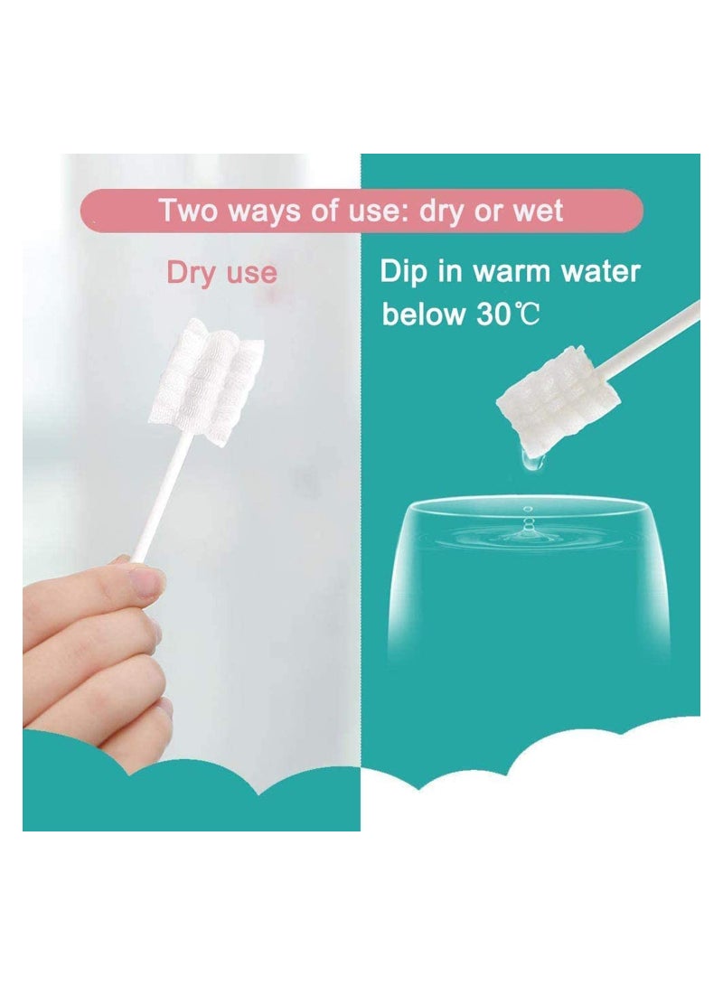 30Pcs Infant Toothbrush Baby Toothbrush Infant Tongue Cleaner Baby Tongue Cleaner Newborn Gauze Oral Cleaners - Image 5