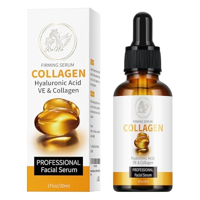 RaNa Facial Serum. Collagen Hyaluronic Acid with Vitamin E, Lifting, Moisturizer, Whitening, Nourishing - Image 1