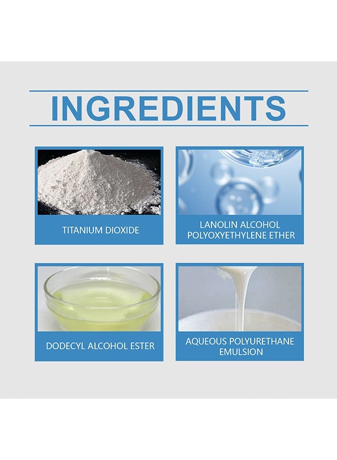 Jakehoe Multi Surface Touch Up Paint, White Touch Up Paint, Multi Surface Touch Up Paint Pen, Quickly Repairs for House Minor Chips, Walls, Wood, Interior and Exterior Satin Enamel Paint 30ml - Image 3