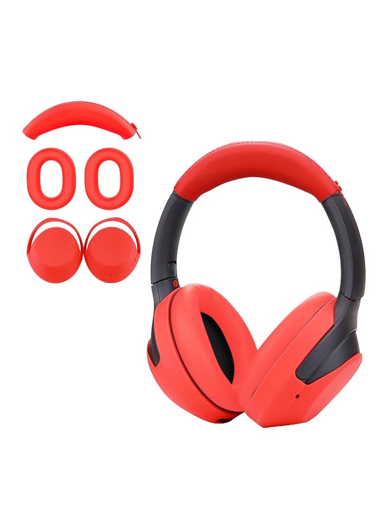 Sweat-Proof Earbud Protectors for Sony WH-1000XM4 - Washable ear cushion and headband pad protectors
