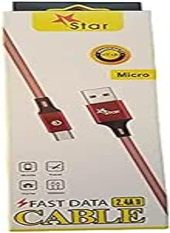 Star - Star Fast data cable Mciro-usb 2.4A - Image 1