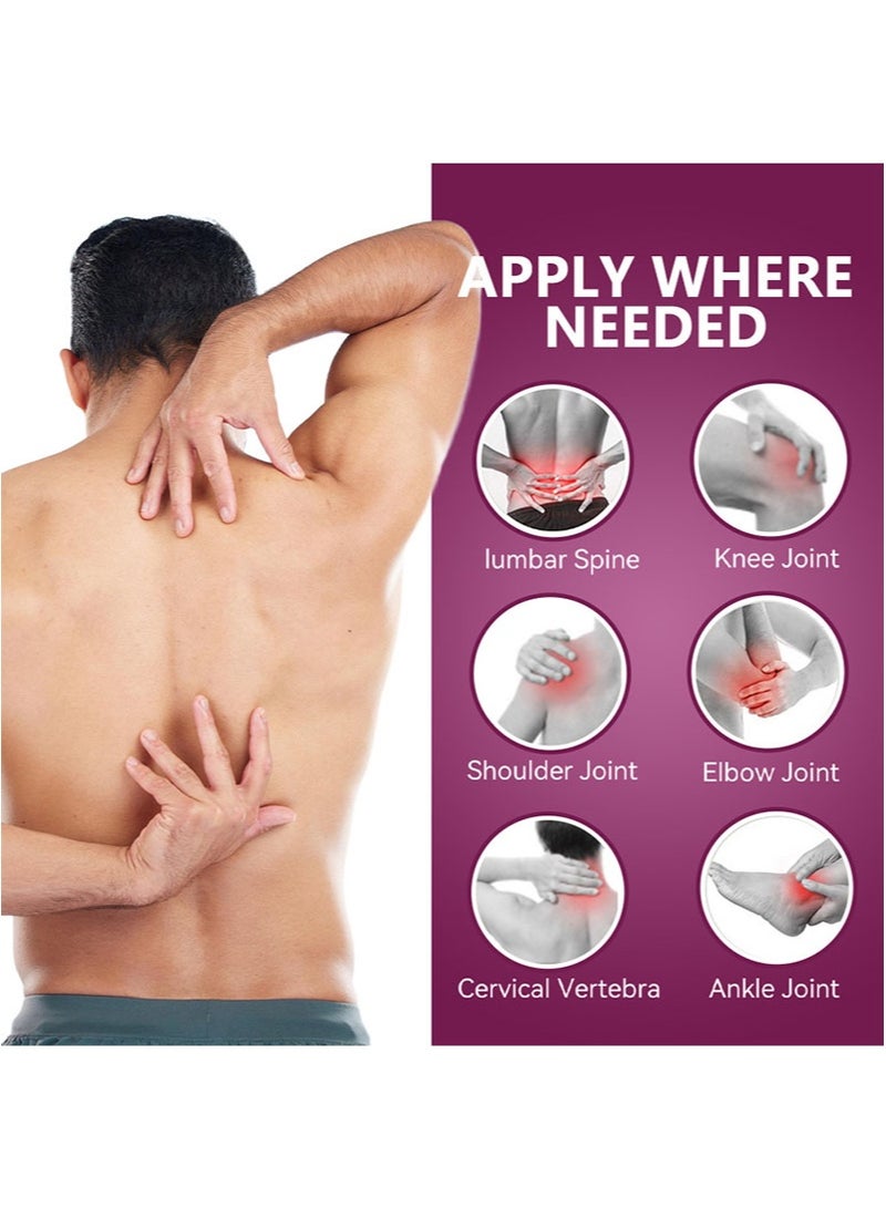 سوميفون مرهم للرقبة والكتف، تركيبة خاصة لتخفيف الألم، شعور بالدفء، مناسب للكتفين والرقبة والخصر والظهر والأطراف والعضلات والمفاصل (50 جرامًا) - Image 2