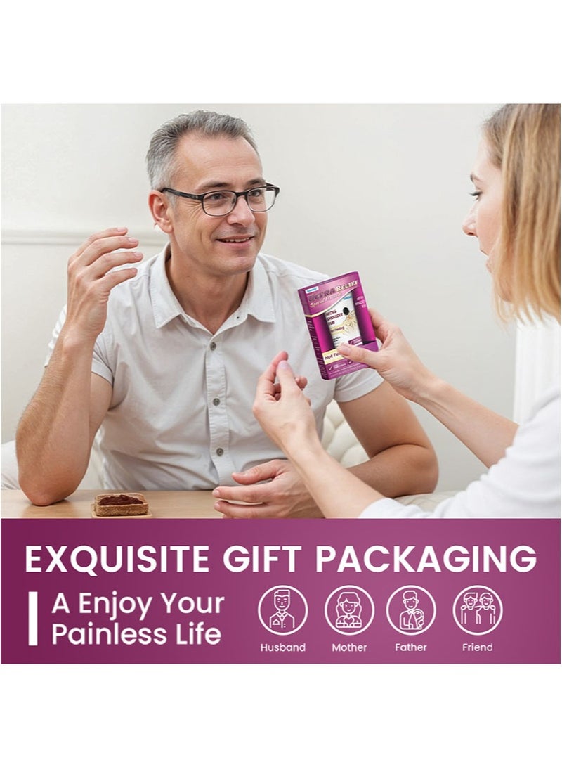 سوميفون مرهم للرقبة والكتف، تركيبة خاصة لتخفيف الألم، شعور بالدفء، مناسب للكتفين والرقبة والخصر والظهر والأطراف والعضلات والمفاصل (50 جرامًا) - Image 4