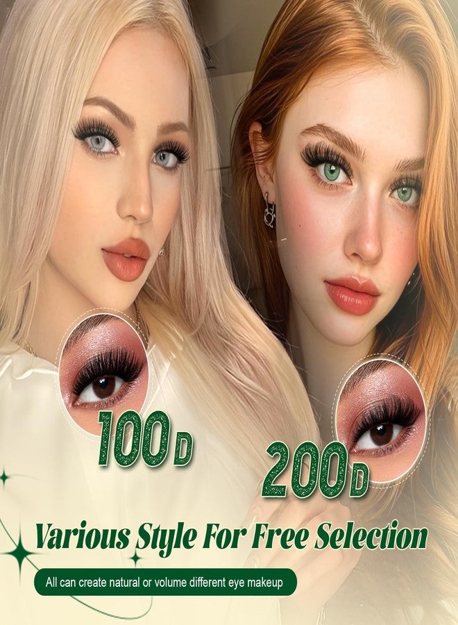 كييو مجموعة كي يو لتطويل الرموش بنفسك - 280 قطعة من الرموش الناعمة - تجعيد 100D - سهلة الاستخدام مع لاصق، ومثبت، ومزيل - للاستخدام المنزلي - Image 3