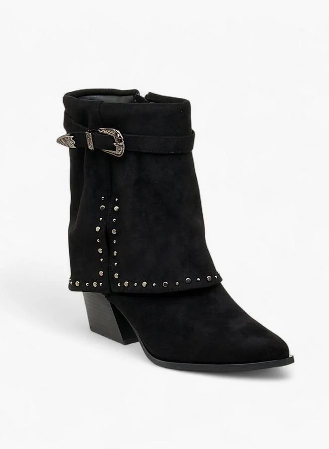 فلورا بيلا من شو إكسبرس بوت نسائي بكعب عريض للكاحل