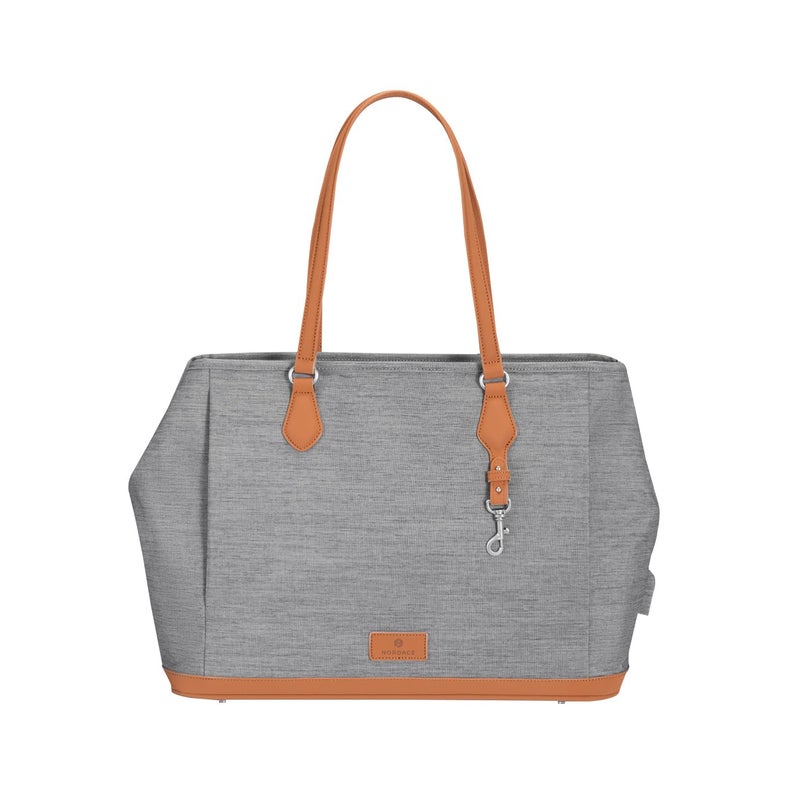 Nordace Siena Pro Tote Plus - Spacious 15 Inch Laptop Work Tote Bag for Everyday & Travel (Gray) - Image 1
