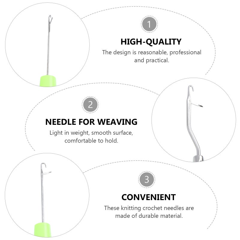 2 Sets Weaving Tool Crochet Knitting Crochet Weaving Tool - Image 5