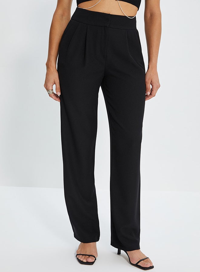 trendyol Pants - Black - Straight - Image 1