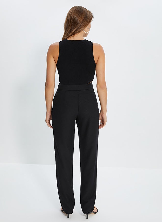 trendyol Pants - Black - Straight - Image 5