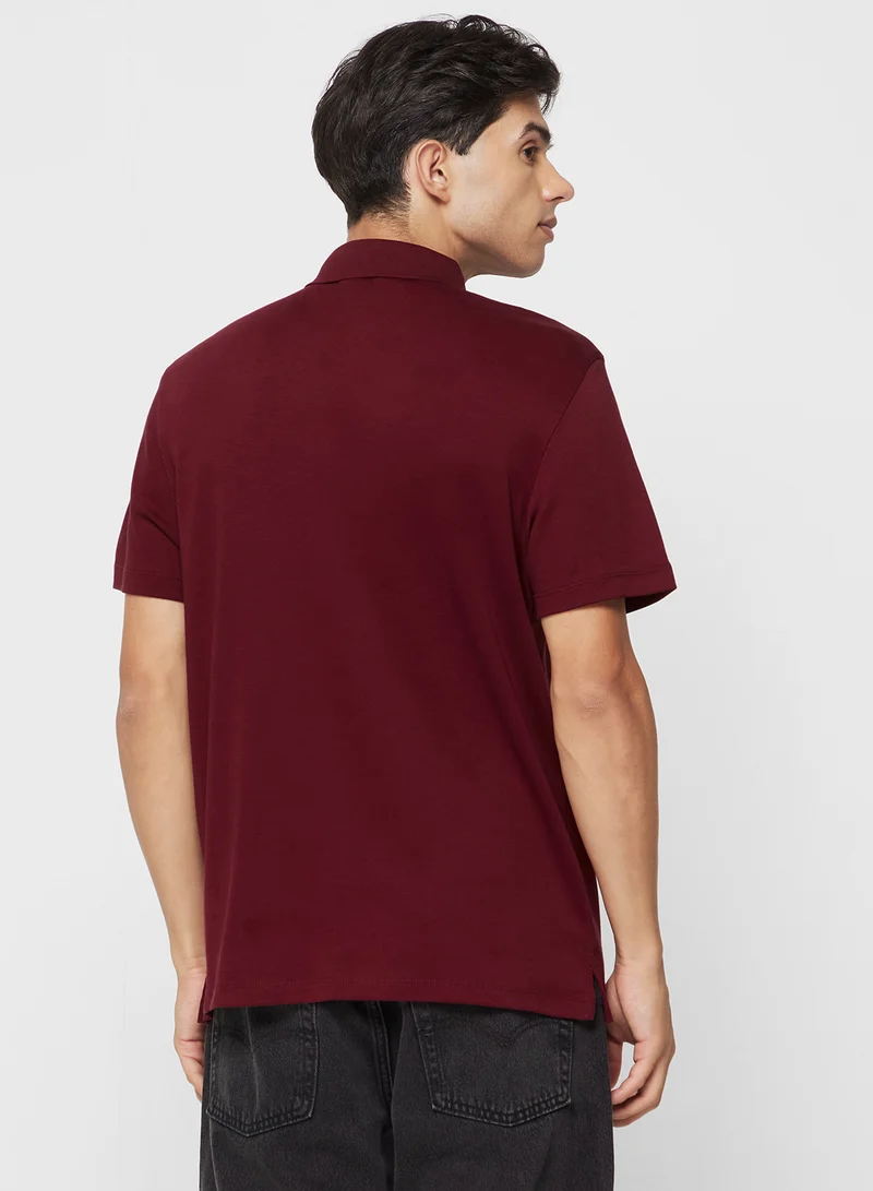 كالفن كلاين Pima Cotton Polo Shirt