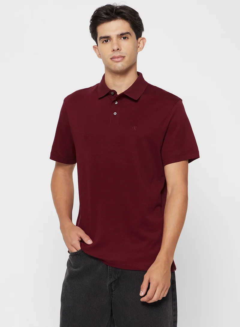 كالفن كلاين Pima Cotton Polo Shirt