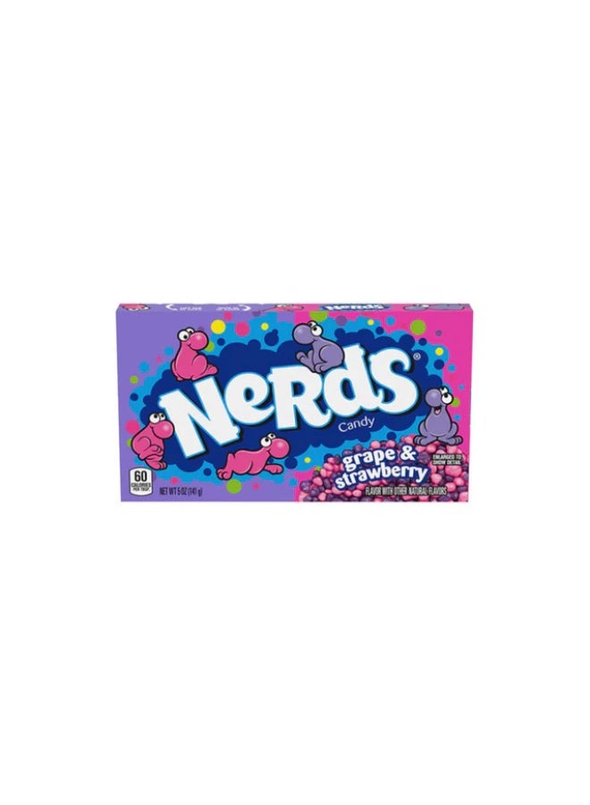 Nerds Grape and Strawberry Flavored Chewing Gum141g - Image 1