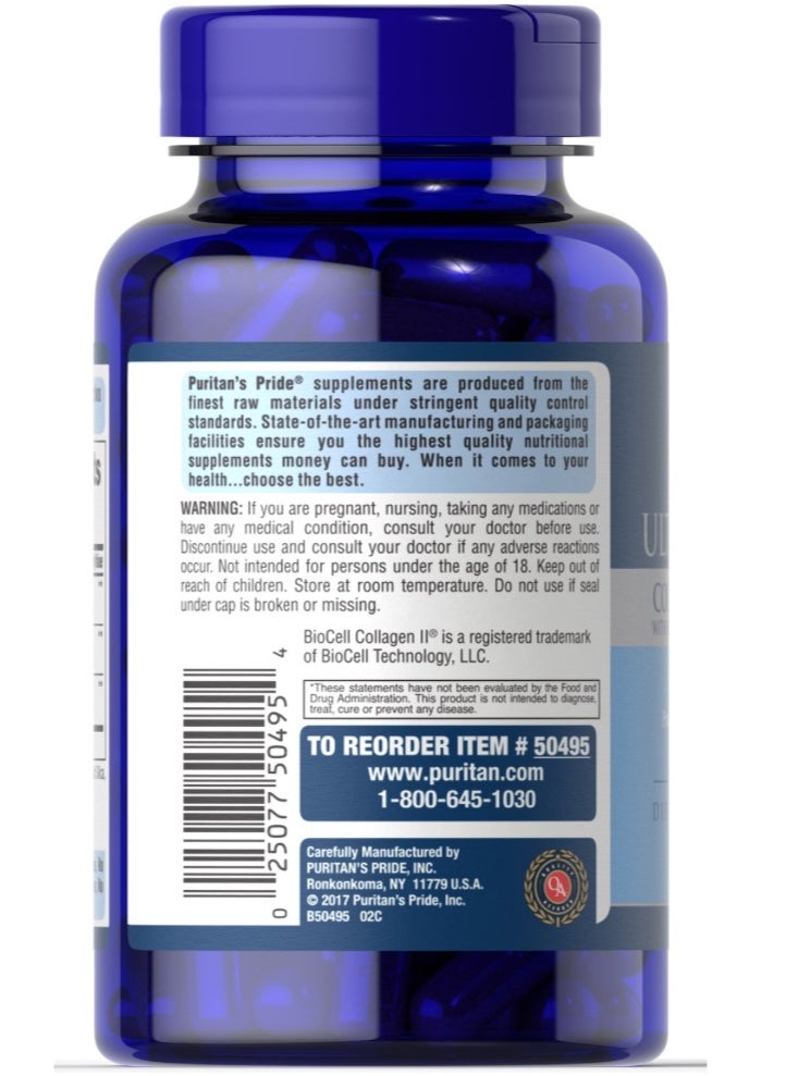 Puritan's Pride Ultra Woman™ Collagen Support 1000mg with Hyaluronic Acid 90 Capsules  - Image 3
