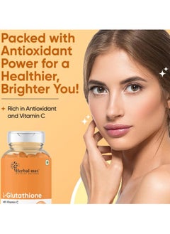 Herbal Max Herbal Max L-Glutathione with Vitamin C Tablets 30  - Image 3