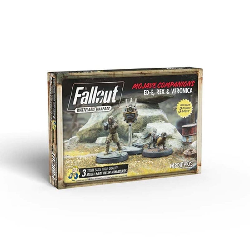 Modiphius Fallout Wasteland Warfare EdE Rex and Veronica Multi - Image 3