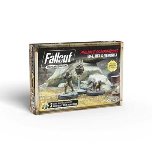 Modiphius Fallout Wasteland Warfare EdE Rex and Veronica Multi - Image 1