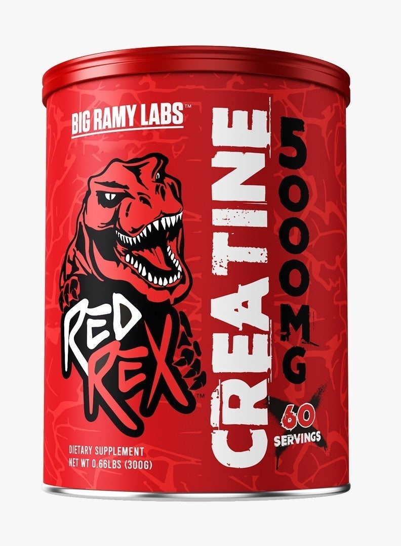 مختبرات رامي الكبرى REDREX Creatine 300g Unflavored (60 Servings) x2 | Value Pack - Image 3