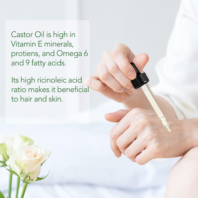 ALIVER Black Castor Oil (2.02 fl oz), Nourishes and Hydrates Hair, Skin & Nails, Prevents Hair Breakage, Organic Hair Growth Oil, Natural Hair Care Oil, Cruelty Free - Image 3