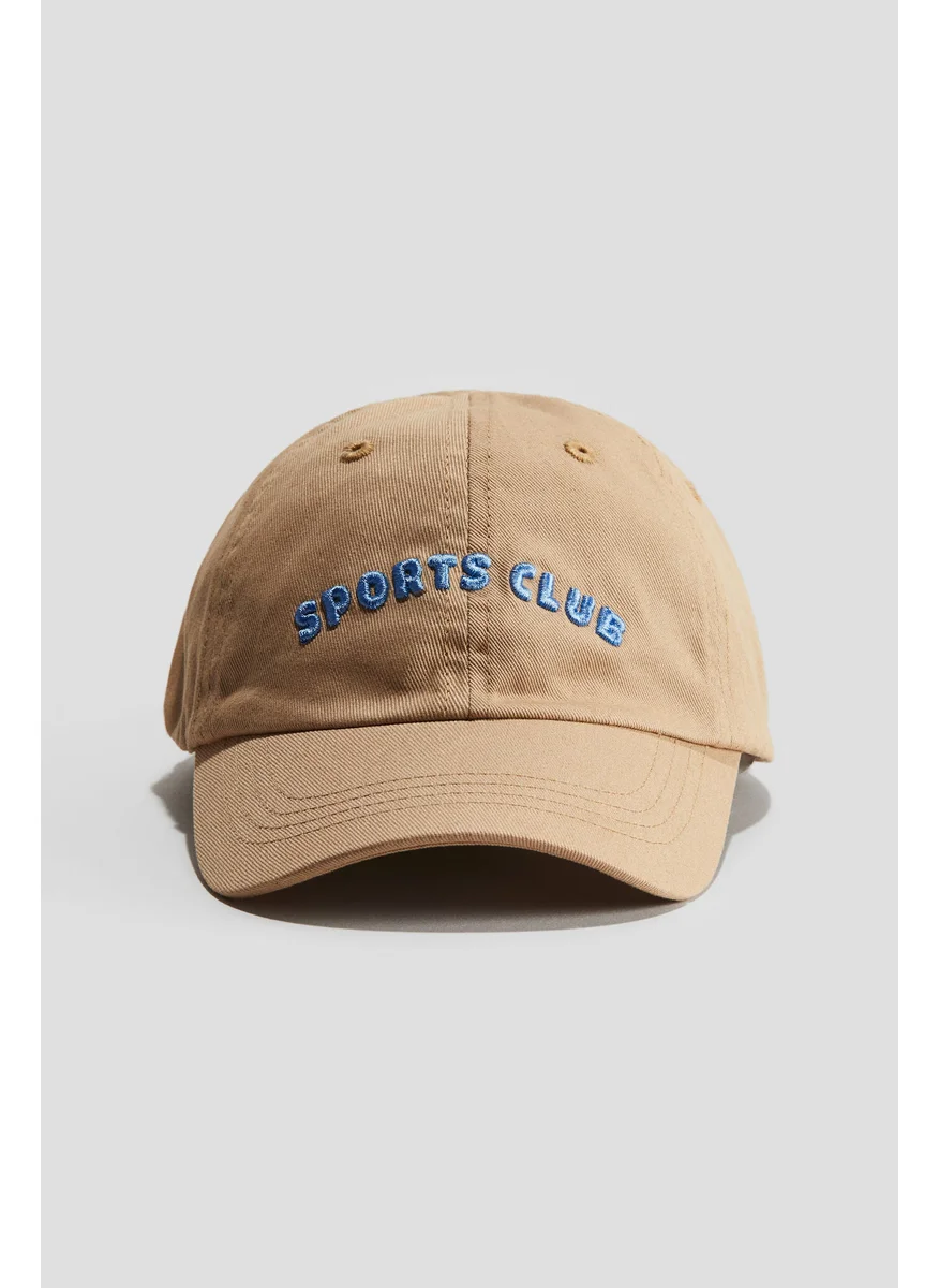 H&M Motif-Detail Twill Cap