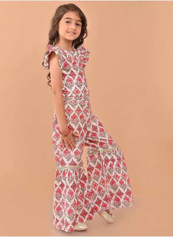 LILPICKS طقم بلوزة مطبوعة مع شرارة  - Image 5