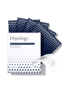 depology depology Deepcare+ Serum-Infused Micro Dart Patche | 4 Pairs Eye Mask | Under Eye Patches for Wrinkles | Fine Lines | Hydrating Eye Mask with Peptides | Amino Acids | and Synthesized Molecules  - Image 1