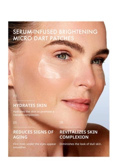 depology depology Deepcare+ Serum-Infused Micro Dart Patche | 4 Pairs Eye Mask | Under Eye Patches for Wrinkles | Fine Lines | Hydrating Eye Mask with Peptides | Amino Acids | and Synthesized Molecules  - Image 3