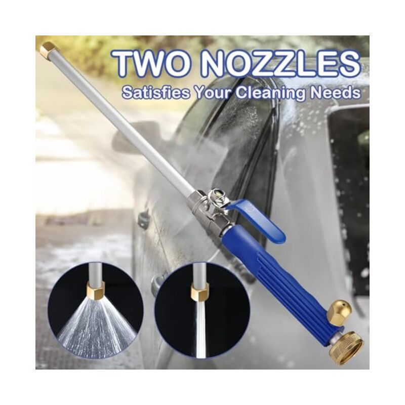 Upgraded Jet Nozzle, with Nozzles and Quick Connectors Blue - Image 3