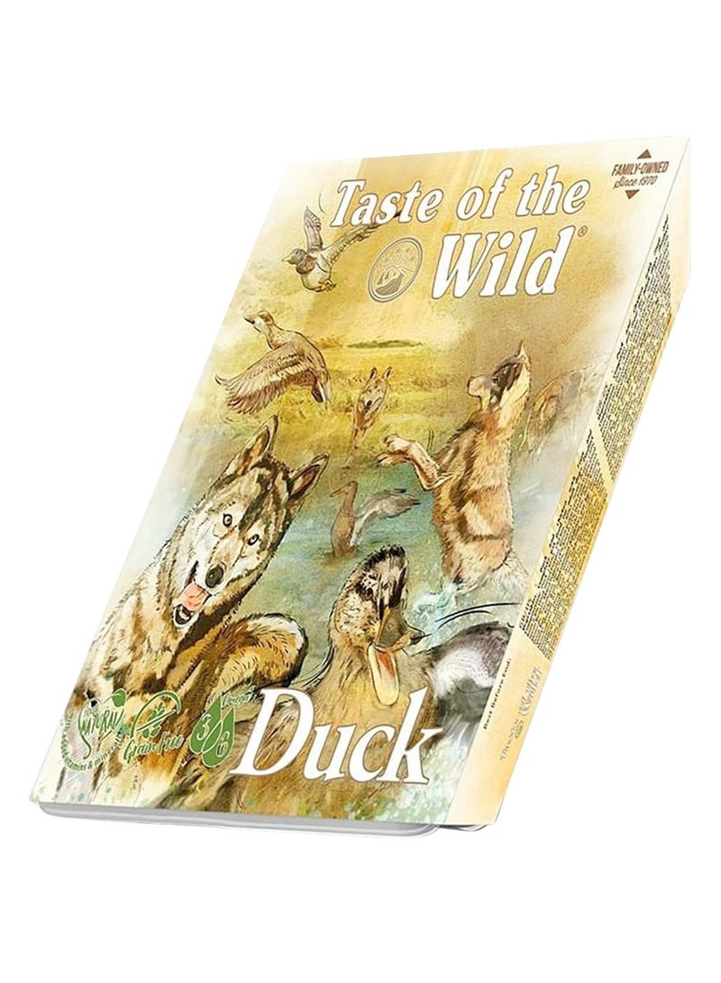 Taste of the Wild Duck Wetfood Fruit And Veg Tray Wet Dog Food 390g 