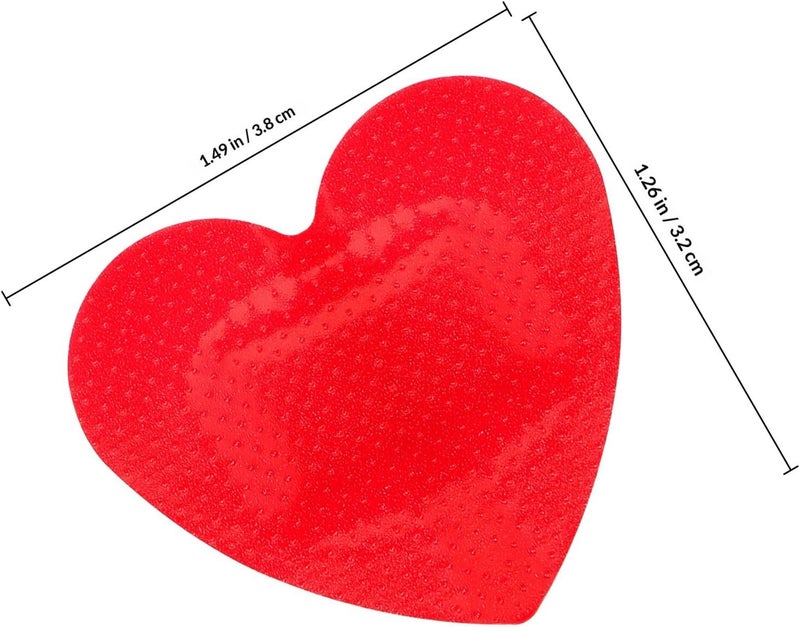 Heart-Shaped Bandages 25pcs Waterproof Adhesive Wound Covers Small Decorative First Aid Patches for Travel Daily Use - Image 2