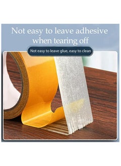 Duravel Duravel Double Sided Carpet Tape, 2 inch x 25M Roll, Heavy Duty Fabric Tape for DIY Projects  - Image 2