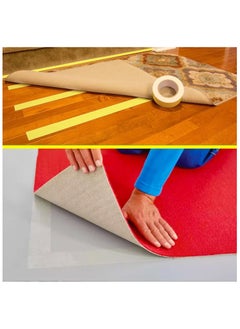 Duravel Duravel Double Sided Carpet Tape, 2 inch x 25M Roll, Heavy Duty Fabric Tape for DIY Projects  - Image 3
