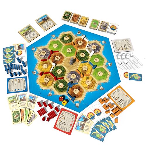 CATAN Board Game - Embark on a Journey of Discovery and Trade! Civilization Building Strategy Game, Family Game for Kids & Adults, Ages 10+, 3-4 Players, 60-90 Minute Playtime, Made by CATAN Studio - Image 3