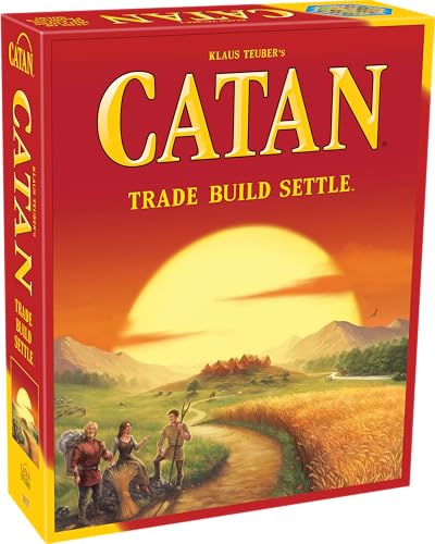 CATAN Board Game - Embark on a Journey of Discovery and Trade! Civilization Building Strategy Game, Family Game for Kids & Adults, Ages 10+, 3-4 Players, 60-90 Minute Playtime, Made by CATAN Studio - Image 1