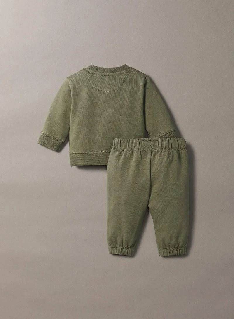 Calvin Klein Jeans Newborn Terry Logo Tracksuit
