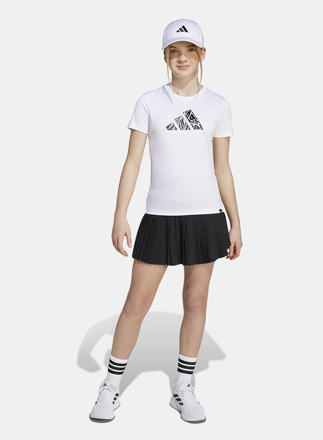 Adidas CLIMACOOL Animal Training Slim Graphic T-Shirt Kids Girls - Image 3