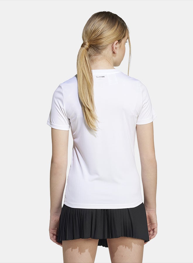 Adidas CLIMACOOL Animal Training Slim Graphic T-Shirt Kids Girls - Image 2