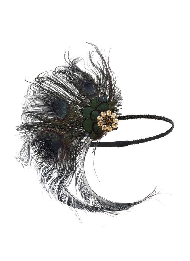 1920S Flapper Peacock Feather Headband Roaring 20S Beaded Headpiece 1920S Great Gatsby Costume Hair Accessories - pzsku/ZF46A4C7F4755FE06E41CZ/45/_/1735567087/b26fe2a9-29e3-4d9d-ae53-0f9cc5cdd92e