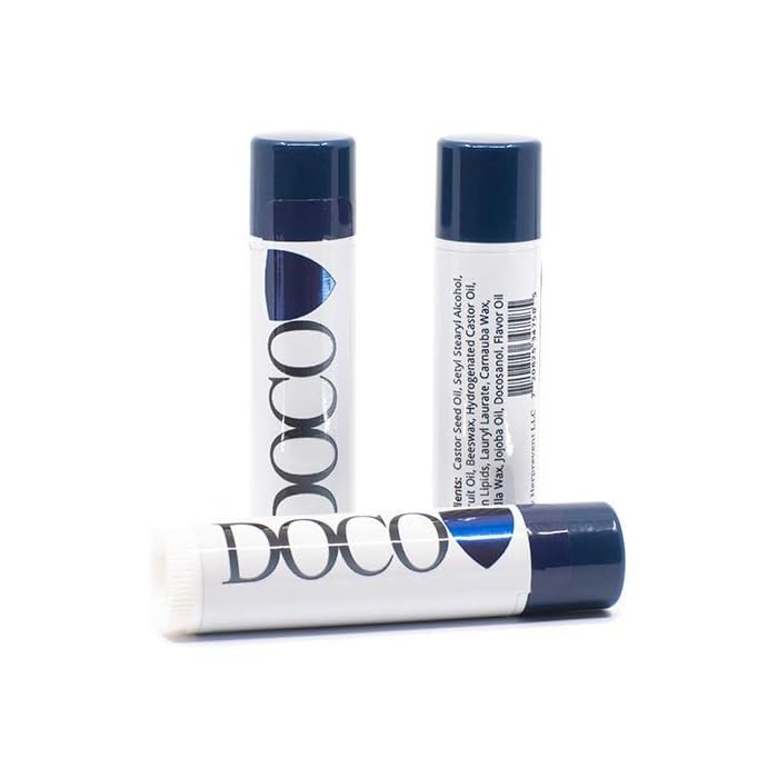 DocoShield Lip Balm w/Docosanol (3-Pack)