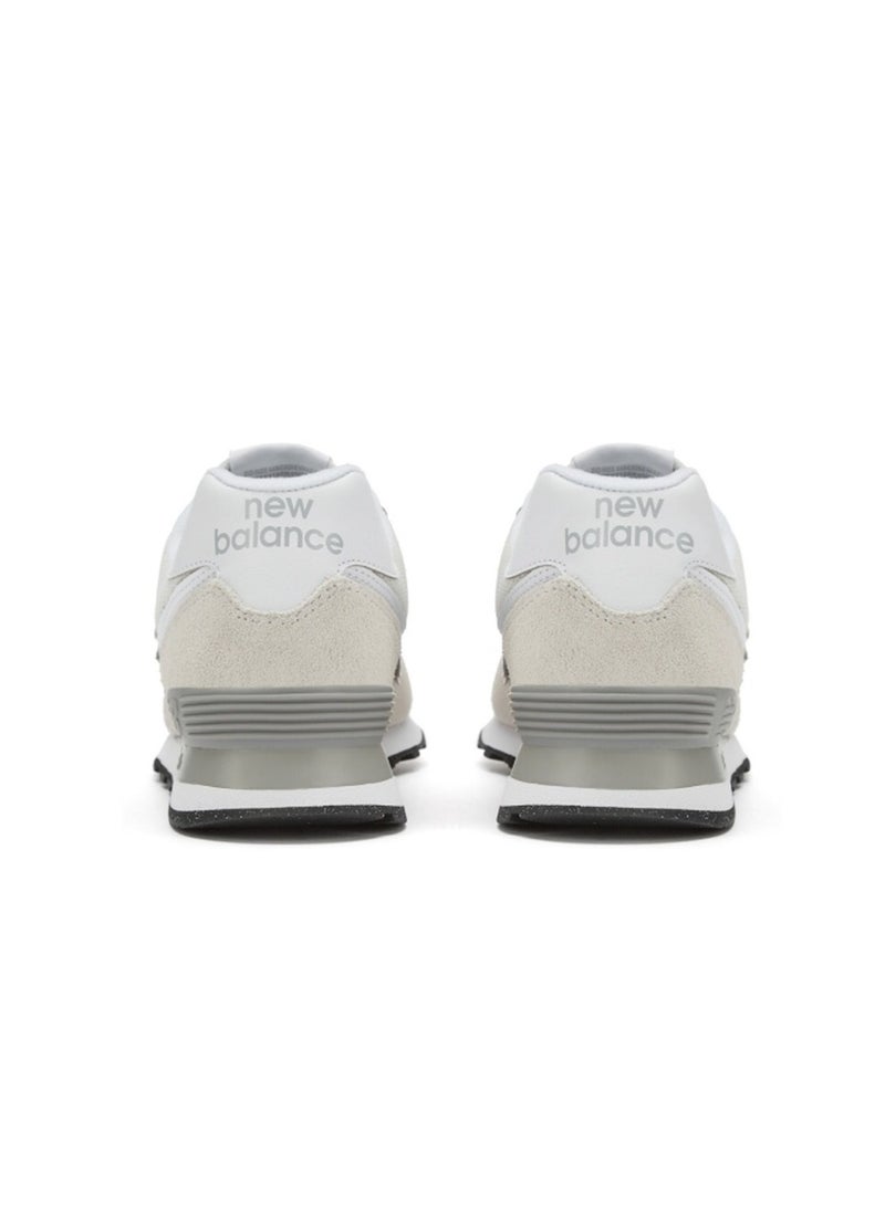 574 Low Top Colorblock Sneakers Light Gray/White