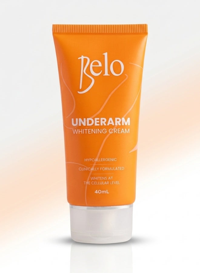 Belo Essentials Underarm Whitening Cream 40ml Dark Skin Lightening Underarm Care Moisturizing Cream For Women And Men - Image 1