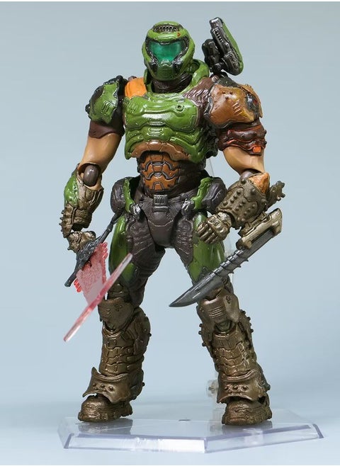 Figma SP-140 Doom Eternal Demon Slayer Action Figure, PVC Material, Approx. 16cm