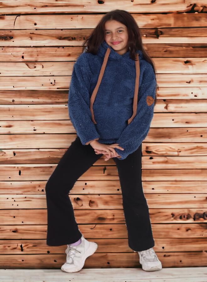 CHOiCE Girls' 12-Year-Old Winter 2024 Furry Sweatshirt, High-Quality Fabric, Super Soft Materials, Printed in Attractive Colors, Providing Unmatched Warmth with Style and Comfort. - Image 2